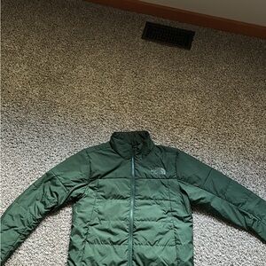 The North Face Men's Olive Puffer Jacket
